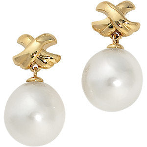 South Sea Cultured Pearl Earrings