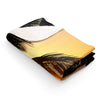 Tulum Sunrise Sherpa Fleece Blanket