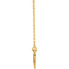 14K Gold Shark Tooth Necklace