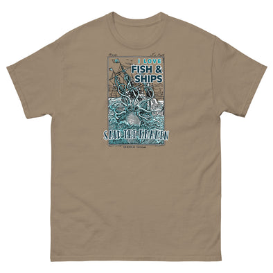 Fish and Ships Men's Kraken T-Shirt