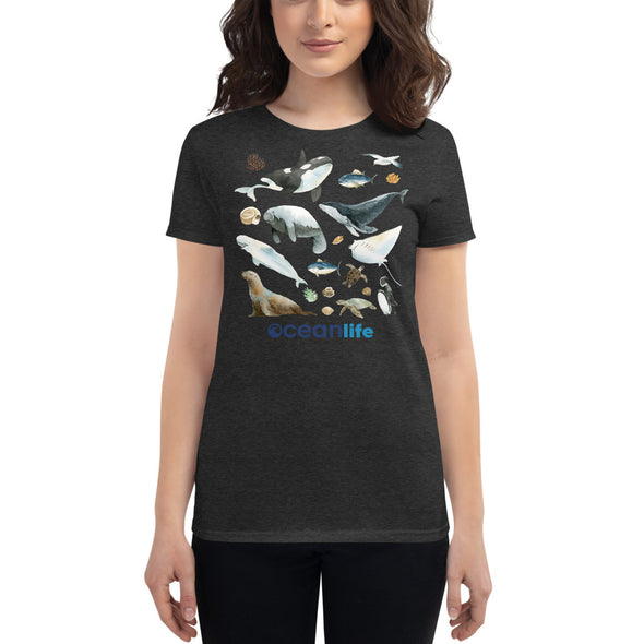 Marine Life - Women's short sleeve t-shirt