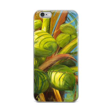 Green Coconuts iPhone Case