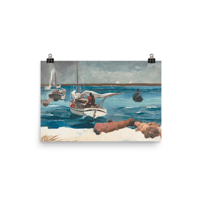 Nassau poster by Winslow Homer