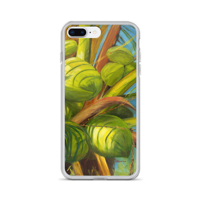 Green Coconuts iPhone Case